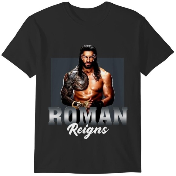 Shelbyvertula Other - Roman Reigns Black Graphic T-Shirt